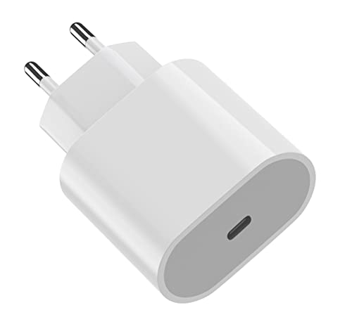 Chargeur Secteur Rapide 20W Compatible avec iPhone 13/13 Pro/13 Mini/13 Pro max/12/12 Mini/12 Pro/12 Pro Max /11/11 Pro/11 Pro Max/X/XS/XS Max/XR/SE 2020/8/8 Plus Phonillico®