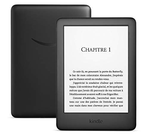 Kindle, maintenant avec un éclairage frontal intégré - Avec publicités, Noir