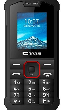 Crosscall Spider-X1 Téléphone Portable Débloqué 2G+ (Ecran: 1,77 pouces - 32 Mo ROM - Dual SIM) Noir