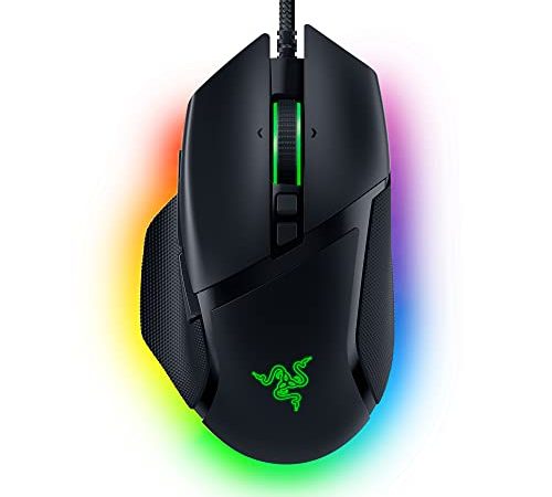 Razer Basilisk V3 - Souris Gaming avec Fil, capteur Optique 26K DPI, Interrupteur de Souris de Jeu Le Plus Rapide, (éclairage Chroma intégral Underglow, 11 Boutons programmables) Noir