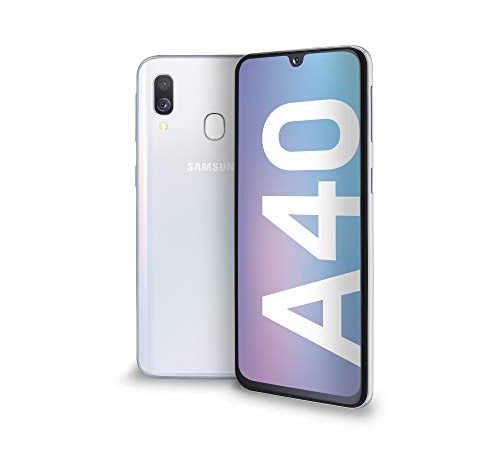 Samsung A40, Smartphone, LTE, Android 9 (Pie), Capacité: 512 GB, [Italia] Blanc