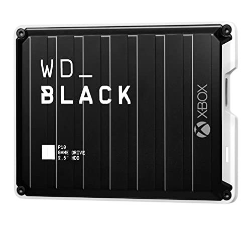 WD_Black P10 4To - Disque dur portable externe gaming pour un accès mobile à votre bibliothèque de jeux, fonctionne sur console et PC