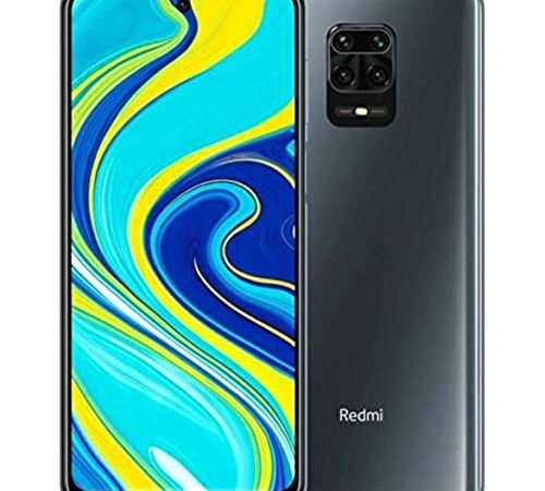 Xiaomi Redmi Note 9S - Smartphone débloqué (4 Go - 64 Go - 48 MP AI Quad Camera 6,67” FHD+ 5020 mAh Typ18W - Charge Rapide) Gris interstellaire