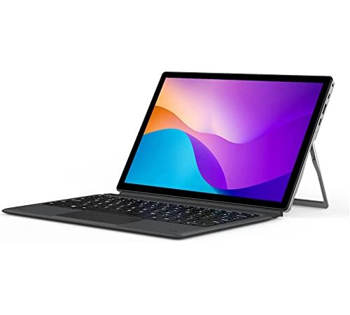 2 en 1 Tablette PC-ALLDOCUBE PC Tablette Portable avec Clavier 10.1 Pouces,Tablette PC Tactile Windows 10 Intel Celeron N4020,RAM 4GB, ROM 128GB, 1920x1200 FHD IPS,WiFi 2.4G+5G,BT4.2,Type C,HDMI