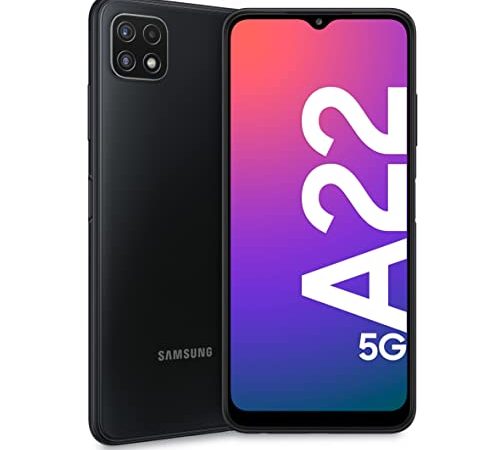 Samsung Galaxy SM-A226B 16,8 cm (6.6") Double SIM 5G USB Type-C 4 Go 64 Go 5000 mAh Gris [Version EU]