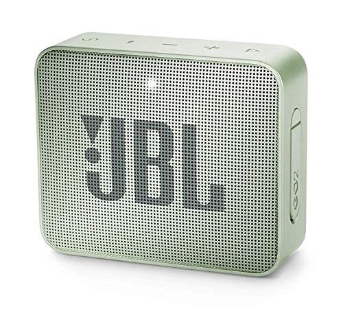 JBL GO 2 - Mini Enceinte Bluetooth portable - Étanche pour piscine & plage IPX7 - Autonomie 5hrs - Qualité audio JBL - Menthe