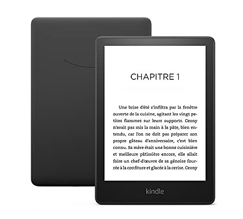 Kindle Paperwhite (8 Go) | Désormais doté d'un écran 6,8" et d'un éclairage chaud réglable | Sans publicités