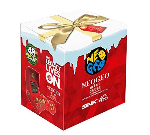 Neo Geo Mini Christmas Edition Série Limitée Noël 2018 (2 Manettes + Accessoires + 48 Jeux)