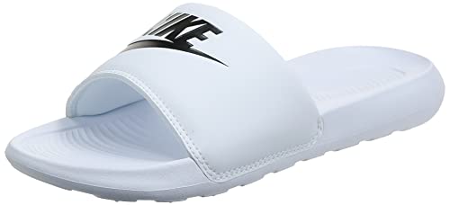 Nike Victori One Slide, Basket Femme, White/Black-White, 36.5 EU