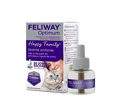 FELIWAY Optimum - Anti-Stress pour Chat - 1 Recharge