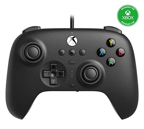 8BitDo Ultimate Wired Controller for Xbox Series X, Xbox Series S, Xbox One, Windows 10 & Windows 11 (Black) (Xbox Series X)