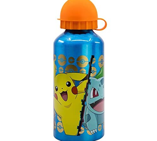 BOUTEILLE EN ALUMINIUM POUR ENFANTS DE 400 ML | POKEMON