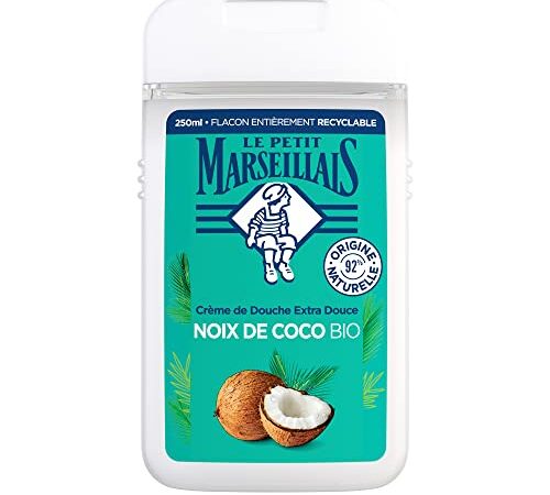 Le Petit Marseillais Douche Crème Hydratante Pour les Corps à l'Huile de Coco, 250ml (l'emballage peut varier)