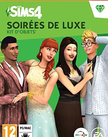 Les Sims 4 Soirées de Luxe (SP1) Kit d'objets PCWin-DLC |Jeu Vidéo |Téléchargement PC |Code Origin |Français