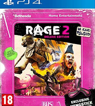 Rage 2 Deluxe Wingstick Edition PS4 [IT] [Import italie]