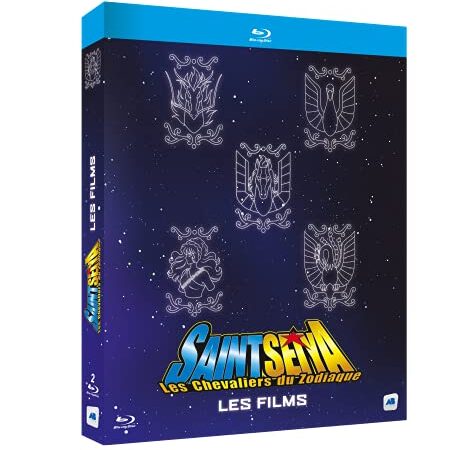 Saint Seiya-Les Chevaliers du Zodiaque-Les 5 Films [Blu-Ray]