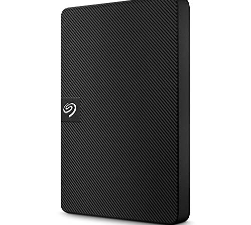 Seagate Expansion, 2 TB, External Hard Drive HDD, 2.5 Inch, USB 3.0, PC & Notebook, 2 Years Rescue Services (STKM2000400)