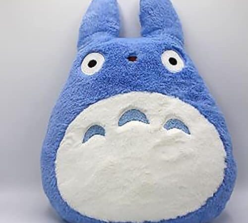 Studio Ghibli - Mon Voisin Totoro, Coussin Nakayoshi Totoro Bleu - Fabriqué par Sun Arrow, Importé par Maison Ghibli Standard