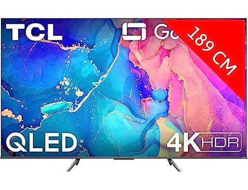 TCL TV QLED 4K 189 cm TV 4K QLED 75QLED760 Google TV