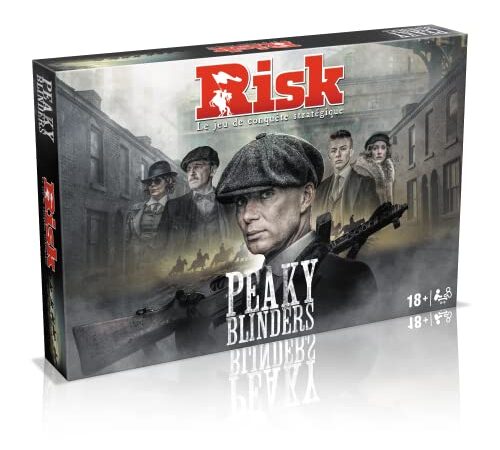 WINNING MOVES - Risk Peaky Blinders - Jeu de société - Jeu de Plateau A partir de 18 ans- Version française, WM01746-FRE-6