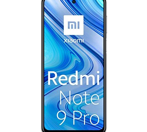 Xiaomi Redmi Note 9 Pro Smartphone 6GB RAM 128GB ROM 6.67" DotDisplay 64MP AI Quad Caméra 5020mAh (typ)* NFC Blanc