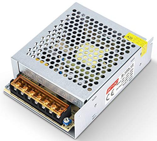 Alimentation 12V 10A Transformateur LED 120W Commutation Alimentation AC 110V/220V DC 12V transformateur d'alimentation pour Radio,Bandes LED