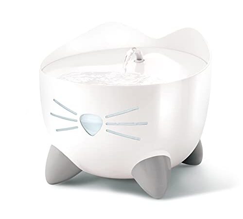 Catit Pixi Fontaine à Eau pour Chat 2,5 L Blanc