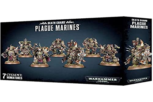 Games Workshop Warhammer 40k - Death Guard Plague Marines 99120102078 Noir