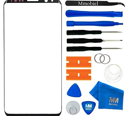 MMOBIEL Écran Tactile Compatible avec Samsung Galaxy S8-5.8 inch 2017 - Vitre Kit de Remplacement - Kit d'Outils Inclus - Noir