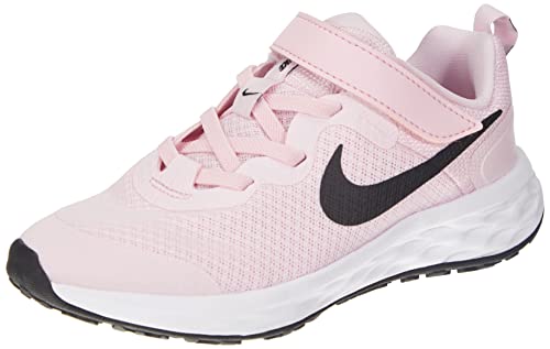 Nike Revolution 6 Little Kids' Shoes, Pink Foam/Black, 35 EU