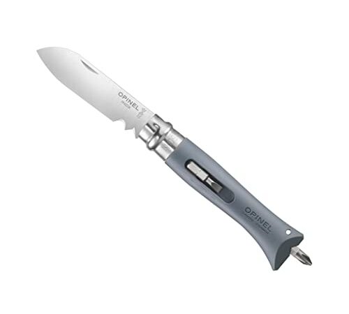 Opinel 001792 N°09 Couteau Bricolage Gris 21,35 X 2 X 2,18 Cm