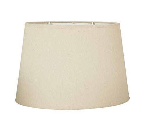 Ostaria Abat-jour lampe ovale, couleur Pantone 12-1403TPX