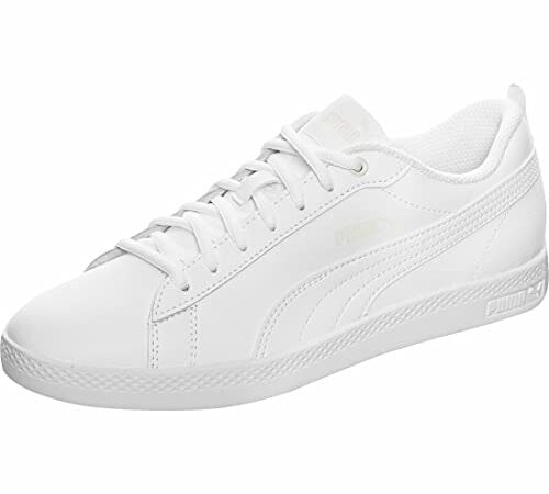 PUMA Smash Wns V2 L Sneaker Basse Femme Puma White/Puma White 40 EU