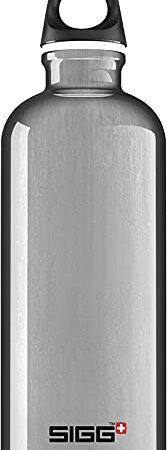 SIGG - Gourde Aluminium - Traveller - Certifiée Neutre En CO2 - Convient Aux Boissons Gazeuses - Étanche & Légère - Sans BPA - 0,6L / 1L