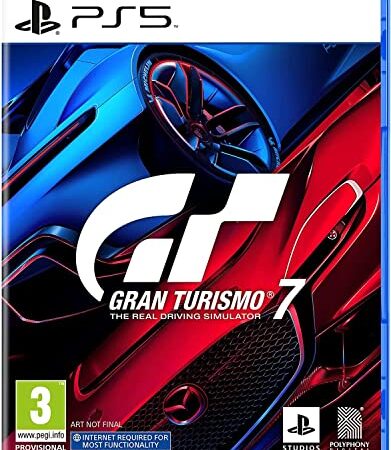 Sony, Gran Turismo 7 PS5, Jeu de Course, Édition Standard, Version Physique avec CD, En Français, 1 Joueur et Multijoueurs, PEGI 3, Pour PlayStation 5