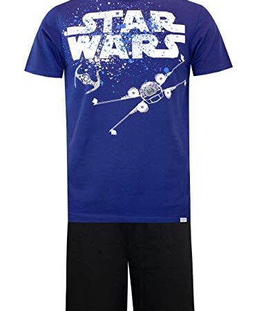 Star Wars - Ensemble De Pyjamas - La Guerre des étoiles - Homme - Bleu - X-Large