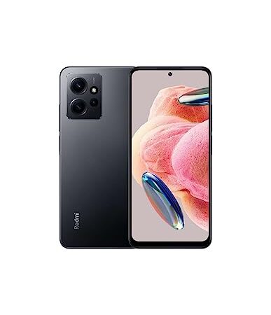 Xiaomi Redmi Note 12 - Smartphone 4Go RAM 128Go ROM, Ecran AMOLED 6,67 » 120Hz, FHD+, Snapdragon 685 caméra professionnelle 50MP, 5000mAh, Gris Onyx [Version Globale]