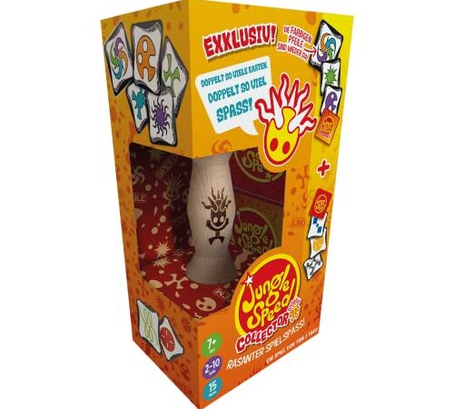 Zygomatic- Jungle Speed Collector Jeu, ZYGD0023, Multicolore, coloré