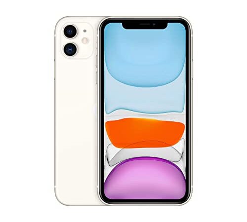 Apple iPhone 11, 64Go, Blanc (Reconditionné)