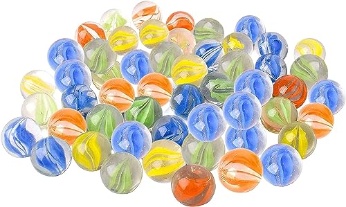 ARSUK Billes Enfant 16mm - 40 pièces Billes De Couleur Assortiment Billes en Verre, Buki Bille, Pépites Rares de Soleil pour Décoration, Jeux de Bille Enfant Multicolore Décoration de Plantes