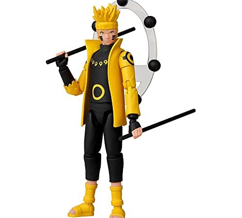 Bandai - Anime Heroes - Naruto Shippuden - Figurine Naruto Uzumaki en Mode Ermite Rikudo (Sage of Six Paths Mode) 17 cm - 36908