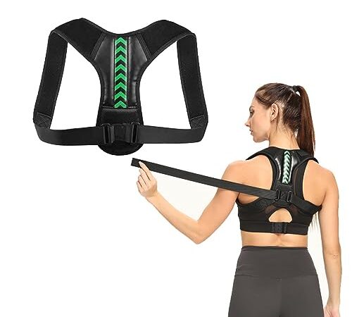 Correcteur De Posture, 68-91cm Buste Redresseur De Dos Réglable Velours de Qualité Supérieure Pour 40-80kg Pour Corriger La Posture Et Soulager Les Douleurs Du Dos, Du Cou, De La Nuque Et Des épaules