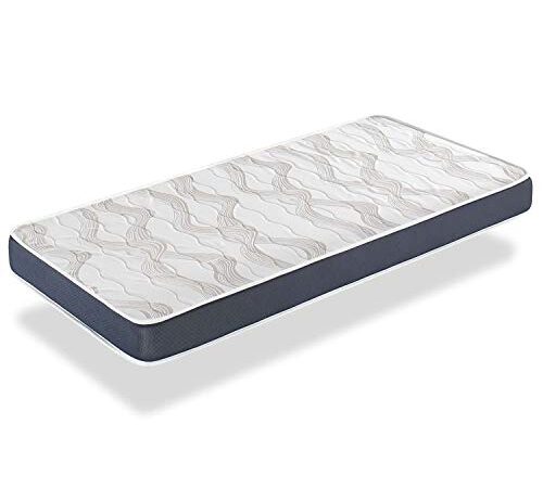 DORMISSIMO Matelas bébé Baby Bleu 60x120 épaisseur 11 CM Noyau perforé et Respirante