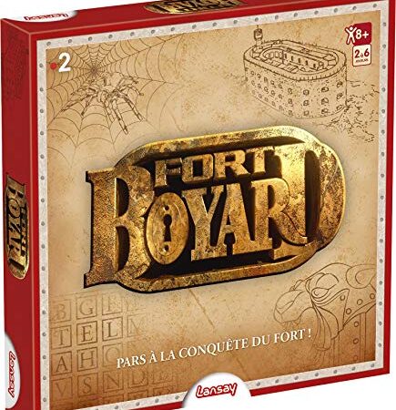 Fort Boyard - Jeu de société - Aventure entre Amis ou en Famille - Dès 8 ans - 2 à 6 joueurs - Version Française - Lansay