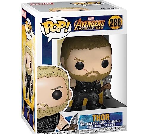 Funko POP! Marvel Avengers Infinity War - Thor - Figurine en Vinyle à Collectionner - Idée de Cadeau - Produits Officiels - Jouets pour les Enfants et Adultes - Movies Fans