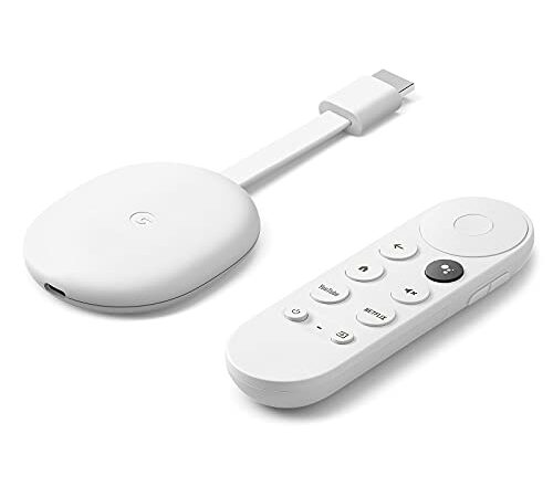 Google Chromecast with TV 4K White