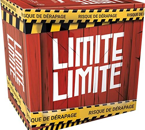 LIMITE LIMITE - Nouvelle Edition - Le Jeu de Soirée Culte - Jeu de Société pour Adultes - Anniversaires, Soirées, Vacances, Cadeau - Humour Noir