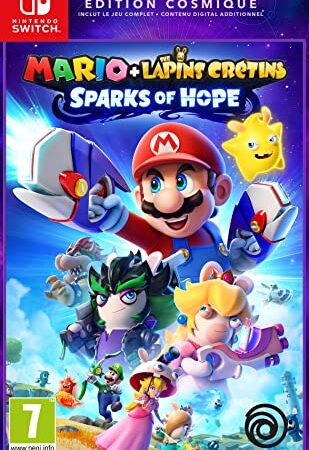 MARIO, THE LAPINS CRÉTINS, SPARKS OF HOPE ÉDITION COSMIQUE SWITCH