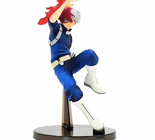 My Hero Academia Figurines, Modèle de Figurine D'anime PVC, 19 cm Modèle de Statue de Collection, Anime Figure Caractère Jouet, Anime Décoration Ornements Collection Animation Personnage Modèle (D)