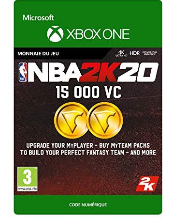 NBA 2K20: 15,000 VC | Xbox One - Code jeu à télécharger